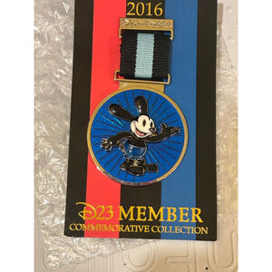 2016 Disney D23 Member Exclusive Commemorative Collection Oswald Medal Pin